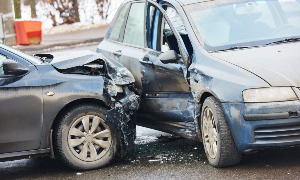 T Bone car accident. Collier and Collier Richmond VA